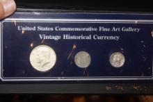 US Commemorative Fine Art Gallery 3 Coins-set