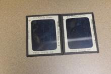 Lot of 2 Art Melody Glass Slides