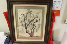 A Signed Rita Holtzman Schwartz Water Colour