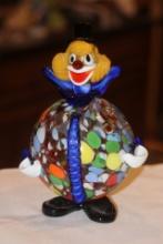 Murano Art Glass Clown