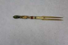 A Polychrome Horn Fork