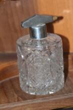 Antique Cut Glass Perfume Bottle