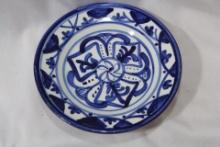 A Blue and White Small Plate