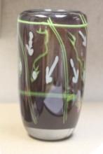 Signed Artglass Vase