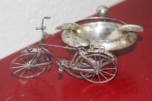 Sterling Articulated Side-Car Ashtray