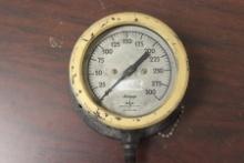 An Antique Pressure Gauge