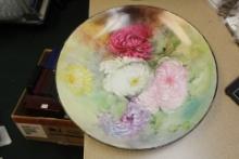 Large Hand Painted Charger