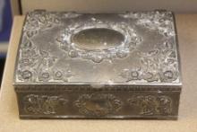 Godinger Ornate Silverplated Box
