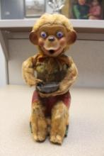 Vintage Japan Monkey Toy