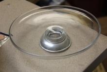 Sterling Rim Cake Plate