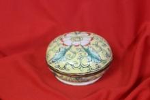 A Chinese Enamel Trinket Box