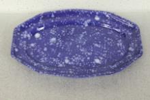 A Vintage Small Blue and White Platter
