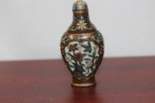 Chinese Cloisonne Snuff Bottle