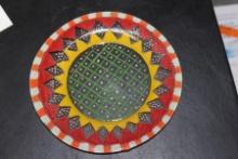 A Hand Painted Plate