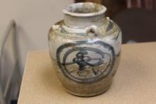 Antique Chinese Blue and White Wine Jug