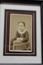 19th Century Photograph of a young child or girl