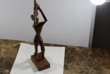 A Wooden African Figure