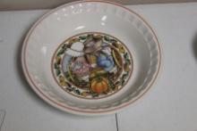 A Pumpkin Ride Plate / Bowl