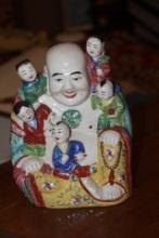 Ceramic Buddha with Children