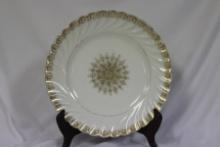 A Haviland Limoge H+C Salesman Sample Plate