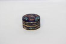 An Enamel Trinket Box