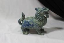A Vintage Chinese Lapis Beast