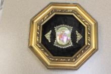 Framed Porcelain Picture