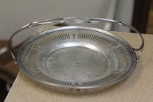 Reticulated Sterling Basket