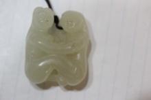 Chinese Erotica Jade Pendant