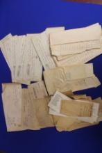 Old Receipts