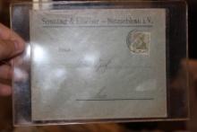 Old German State Envelope with Stamp