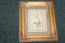 A Vintage Chinese Silk