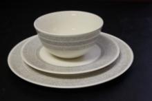 A Vera Wang Wedgwood Plate Set
