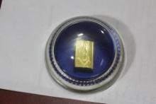 A Mason Fraternity Paperweight