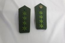 A Pair of Shoulder Rank Patch