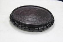 Carved Wood Stand