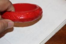 Molded Bangle Bracelet