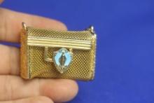 Enamel Mesh Small Purse