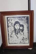 Edna Hibel Print