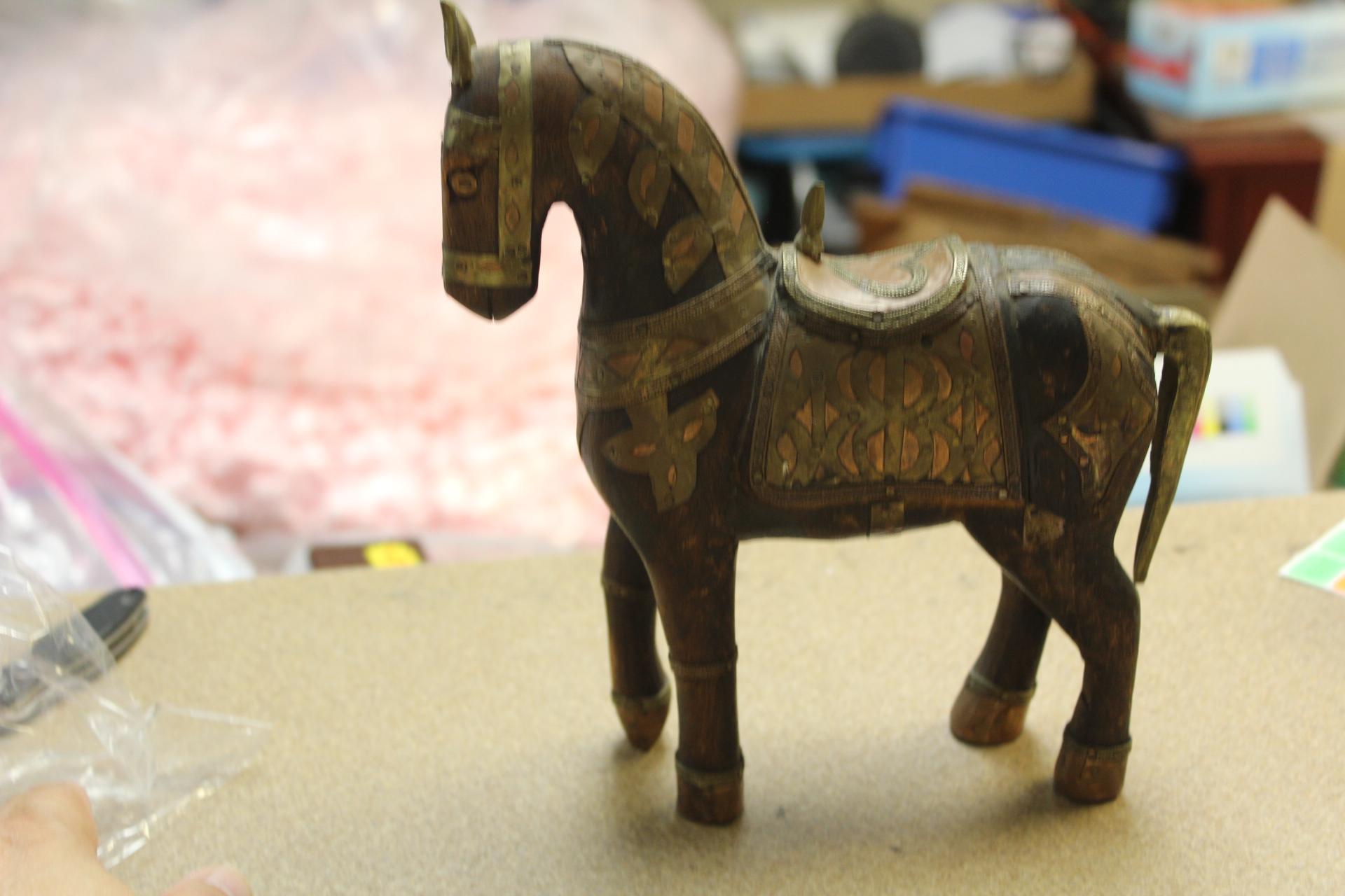 Oriental Wooden Horse