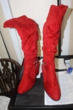 Pair of Red Boots