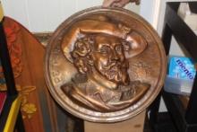 Peter Paul Rubens Copper Wall Hanger