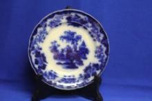 Flow Blue Plate