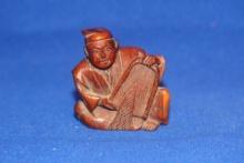 Antique/Vintage Japanese Wooden Netsuke