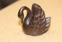 Signed Japanese Wood Netsuke