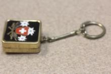 Rare Vintage Enamel Keychain