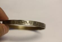 Mixed Metal Taxco Bangle Bracelet