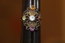 Sterling and Stone Ring