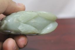 A Rousett Chinese Celadon Jade Phoenix