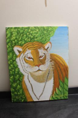 An Oil on Canvas by Joyce Van Tassel Page